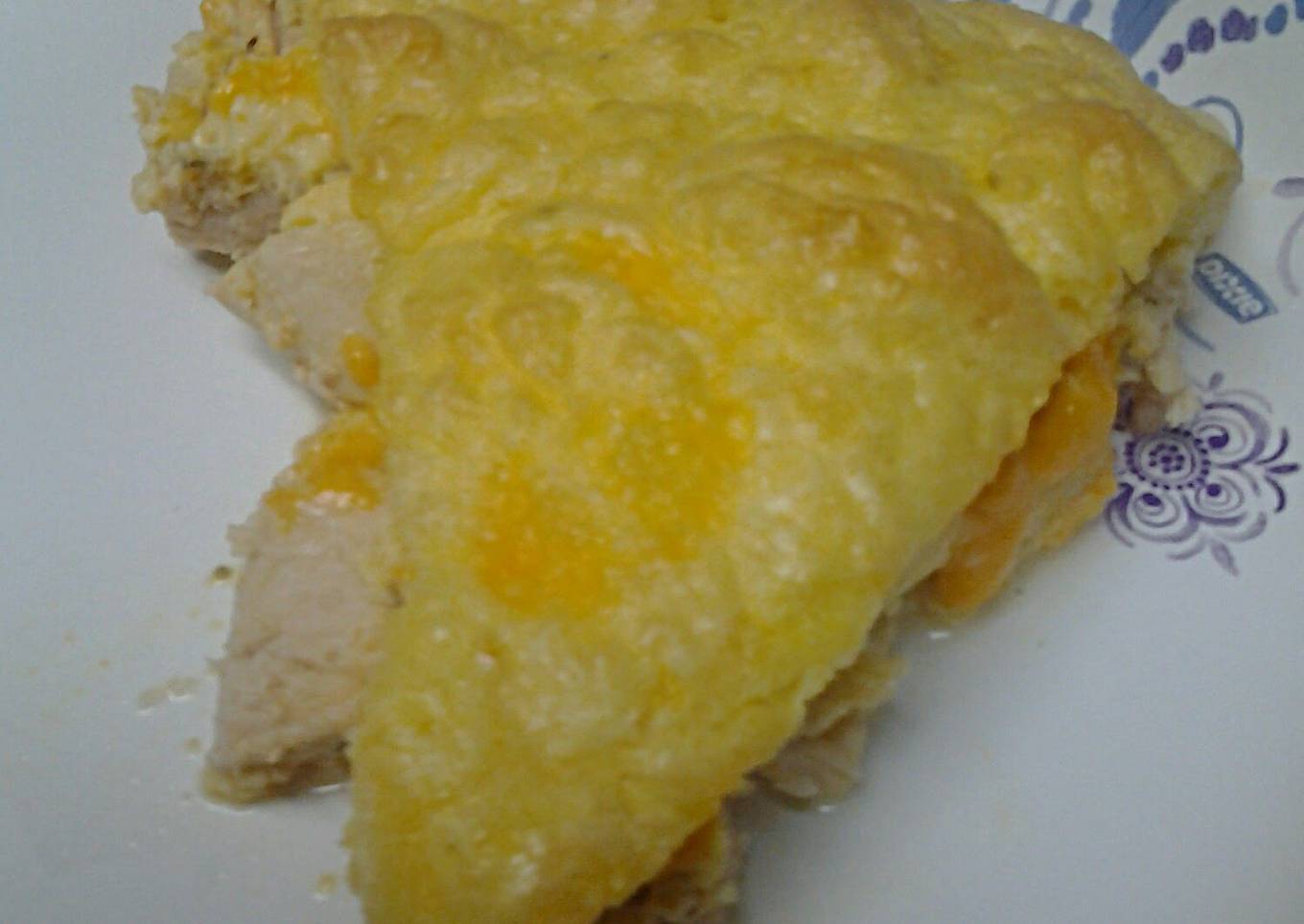 Eggs and Chicken in Herbs De Provence Butter