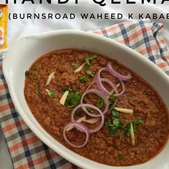 Waheed ke Kabab / Handi Qeema A picture of Waheed ke Kabab / Handi Qeema.
