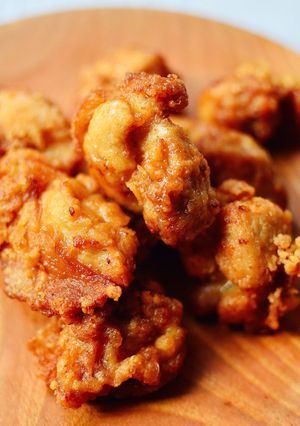 A picture of Easy, Flavorful Chicken Karaage (Japanese Fried Chicken) Perfect with Rice.