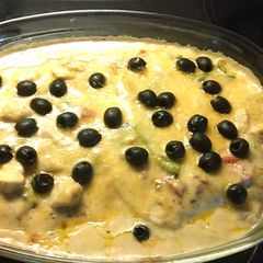 A picture of Chicken Enchilada Casserole.