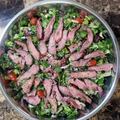 A picture of Thia Beef Salad.