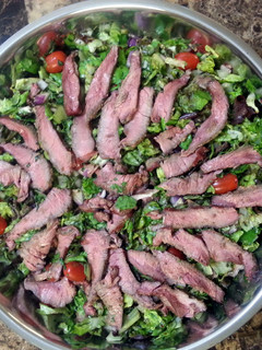 A picture of Thia Beef Salad.