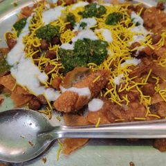 A picture of Khasta chat.