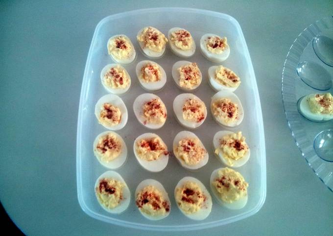 Caladonn's quick and dirty deviled eggs