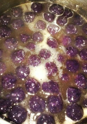 Foto resep Biji salak /candil ubi ungu