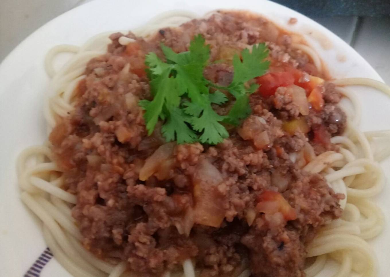 Pasta boloñesa