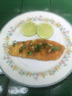 Una foto de Pescado griego