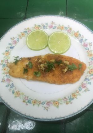 Una foto de Pescado griego
