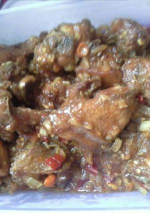 Foto resep Ayam rica-rica ala solaria/Bakso lapangan tembak