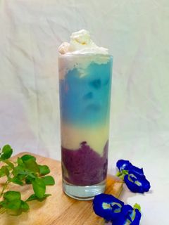Foto resep Butterfly Pea Ocean Latte