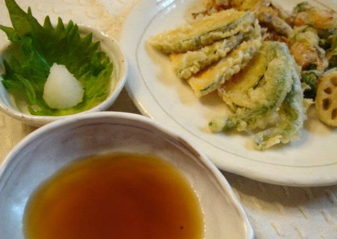 Tentsuyu Tempura Dipping Sauce For Delicious Tempura Recipe By