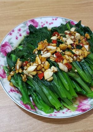 涼拌菜心 的食譜成品照片