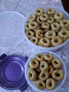 صورة لوصفة كعك حلو على الطريقة الحلبية