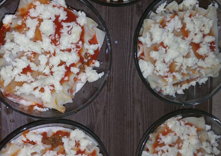 Recipe of Favorite Lasagne in a Cup