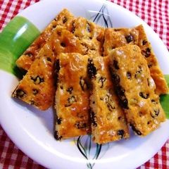 A picture of Just Like the Real Thing: Simple "All-Raisin" Style Cookies.
