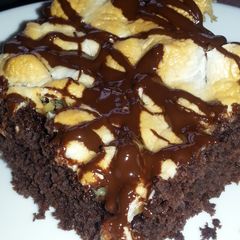 A picture of Rocky Road Bars.