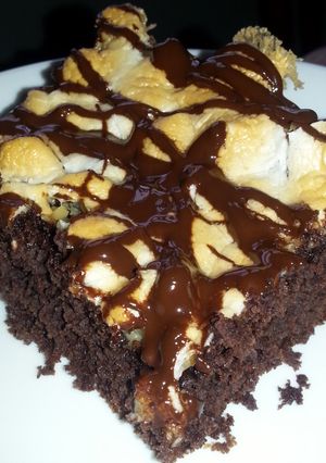 A picture of Rocky Road Bars.