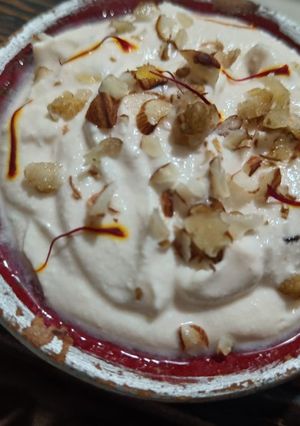 A picture of Shrikhand.