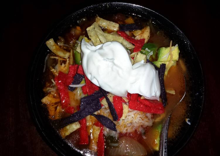 Easiest Way to Prepare Award-winning Chicken Tortilla Soup