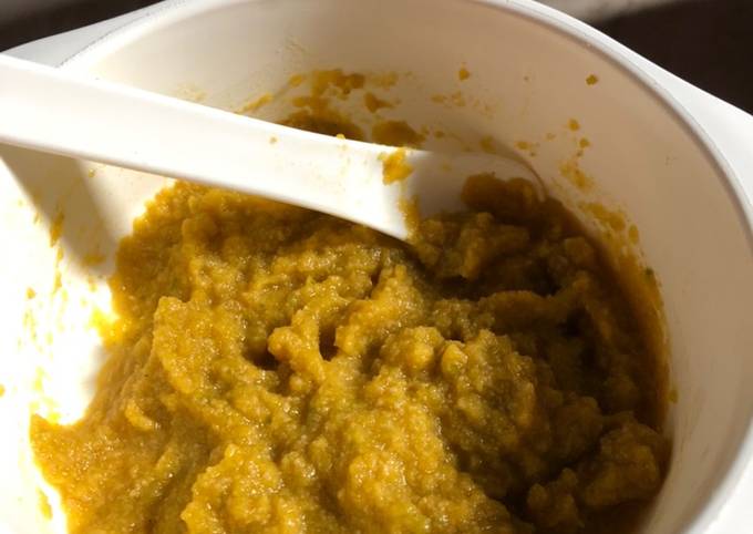 Resep Mpasi Kabocha Daging Sapi 6 bulan oleh Lya saskia - Cookpad