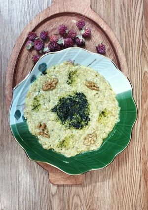 عکسی از دستور کشک و کدو سبز