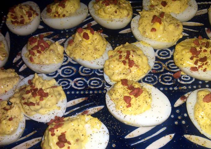 u devil u, devilled eggs