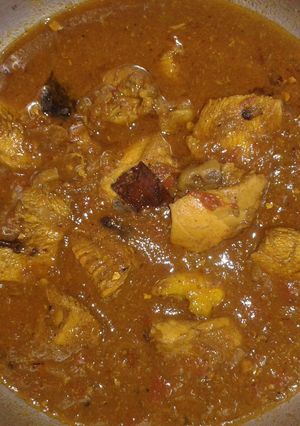 A picture of Murg Zafrani.