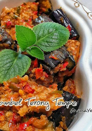 Foto resep Sambel Terong Tempe 🍃