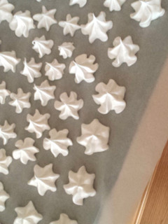 A picture of Merengue cookies/dominican frosting!.