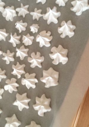 A picture of Merengue cookies/dominican frosting!.
