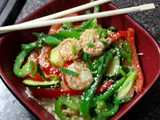 shrimp zucchini stir fry