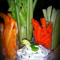 A picture of Mike's Creamy Garden Dip Or Spread.