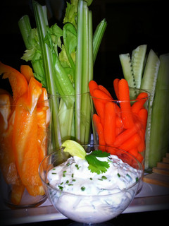 A picture of Mike's Creamy Garden Dip Or Spread.