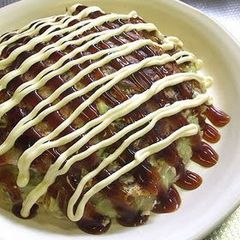 A picture of Simple but Addictive Cabbage Okonomiyaki (Savory Pancake).