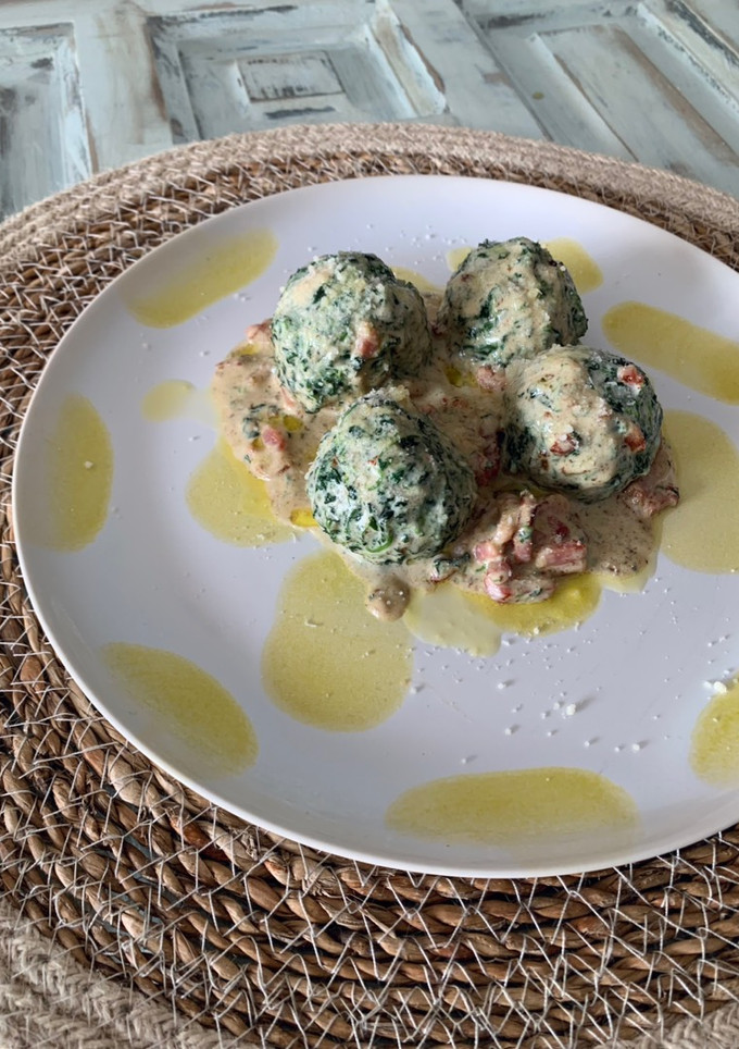 Una foto de Strangolapreti o malfatti