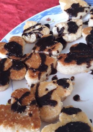 Una foto de Galletitas de limón🍋 y chocolate🍫¡Súper fáciles!