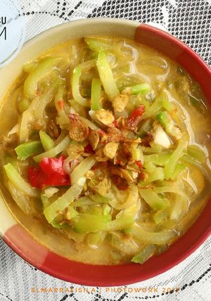 Foto resep Sayur Labu Siam Kuah Kuning