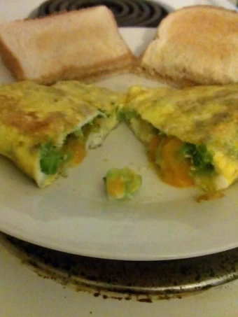 Recipe Easy Broccoli and Cheese Omelette the Awesome  Can spoil the tongue