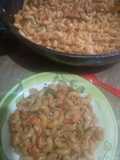 Hara lehsan macaroni