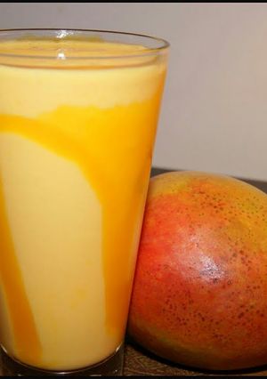 A picture of Mango Lassi.