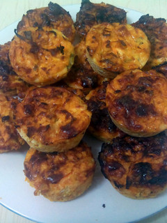 A picture of Sweet potato Pashtida (casserole).