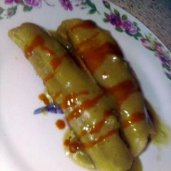 A picture of Fried enchiladas!.