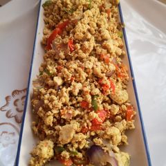 Stir fry (awara) tofu A picture of Stir fry (awara) tofu.