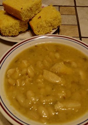 A picture of White Chicken Chili.