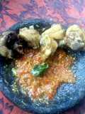 Sambel pecel nampolll