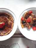 Roti Maryam Strawberry Coklat