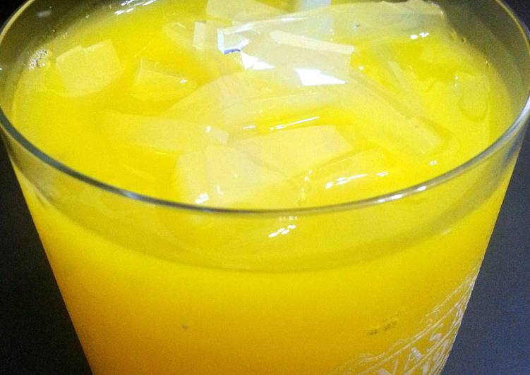 Recipe of Quick Orange Juice With Jello
