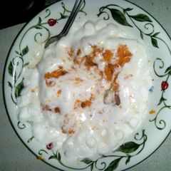 A picture of Marshmallow sweet potatoe treat.