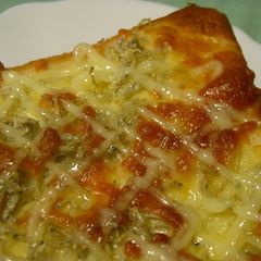 A picture of Chirimenjako and Cheese on Toast.