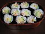 avocado california rolls